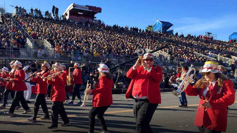 Horn section of the Band