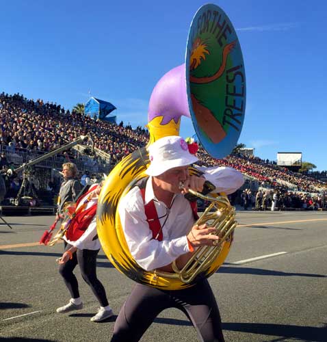 Tuba player