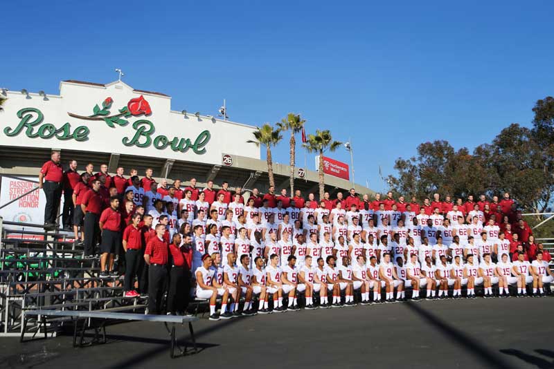 Full team sitting for formal portrait