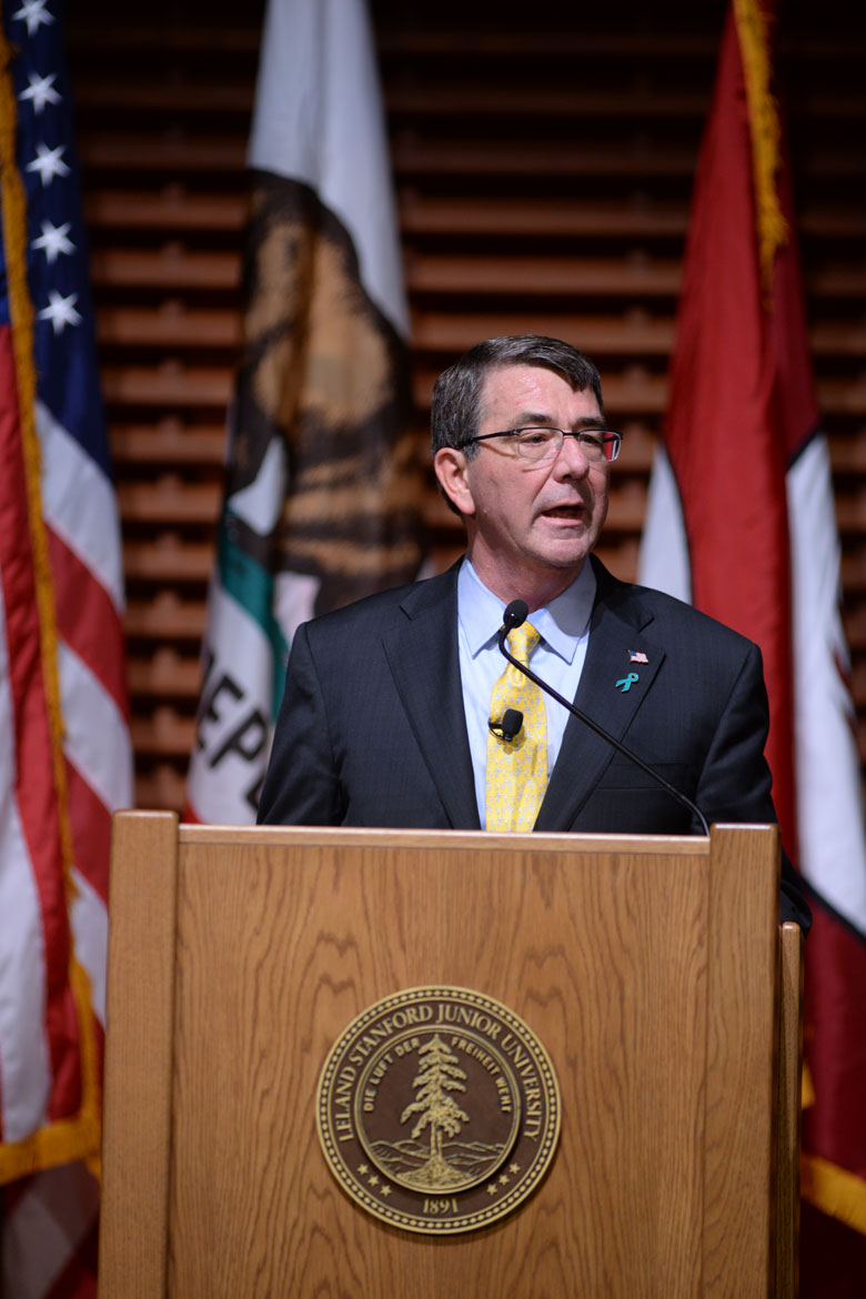 Secretary of Defense Ashton Carter gives speech on cyber strategy