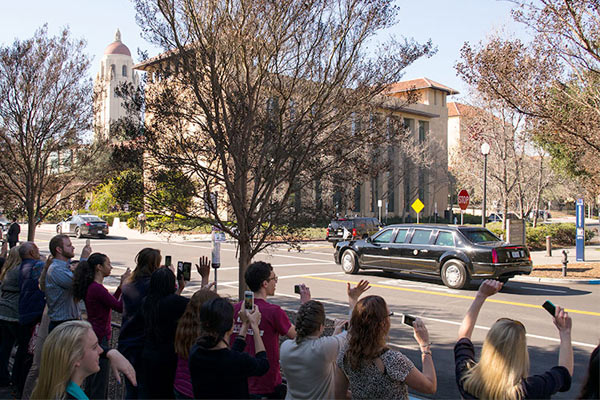 Presidential motorcade