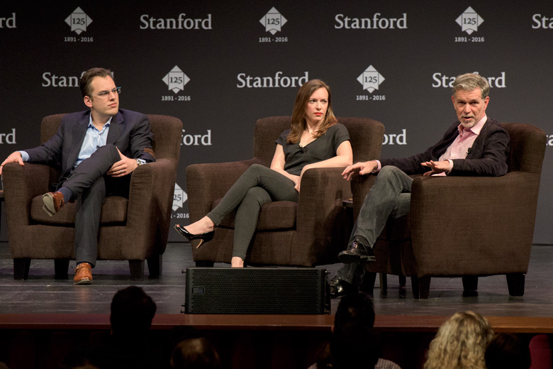 Mike Krieger, Jessica Jackley, Reed Hastings 