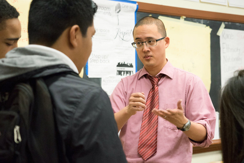 Ethnic studies class, Washington High, SF