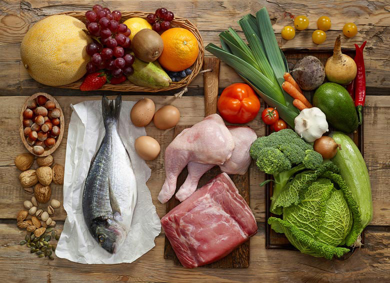 Paleo diet ingredients 