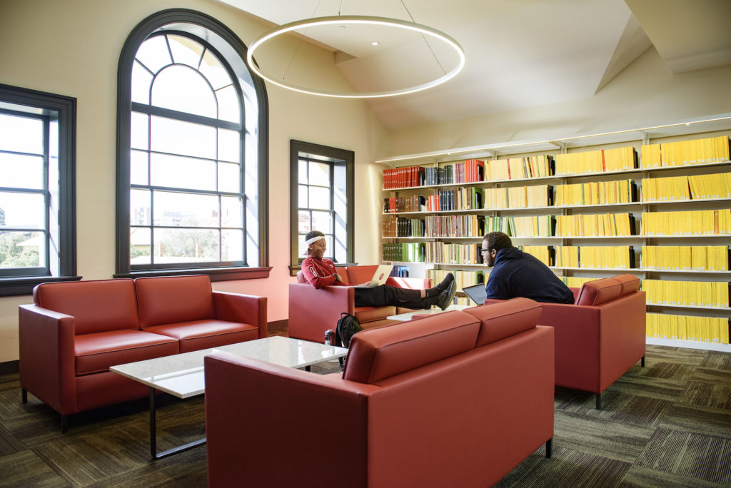 Students at the Sapp Center