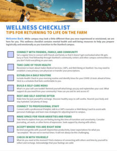 Wellness Checlist. Click to download accessible PDF.