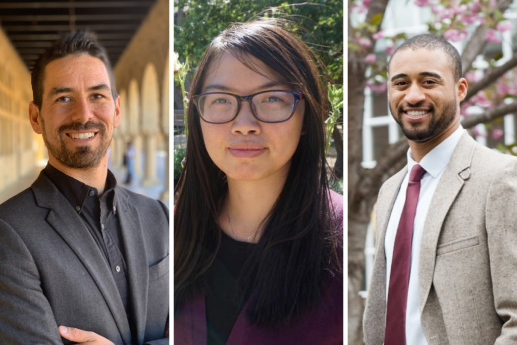 L to R: David Gonzalez, Laura Ng, and Luke Williams