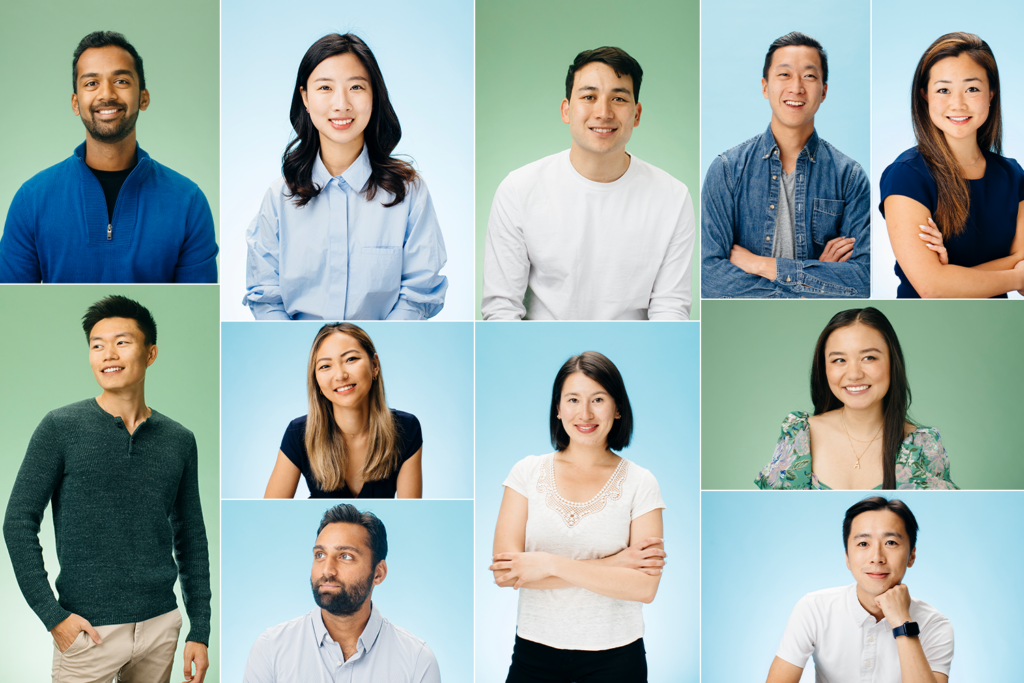 Top row, left to right: Abhi Satyavarupu, Diane Lee, Myles Mann, Jay Lee, Megan Ruan; Bottom row, left to right: Kevin Liang, Nancy Wang (top), Nishaad Ruparel (bottom), Chloe Colberg, Alice Huang (top), Rohan Chen (bottom).