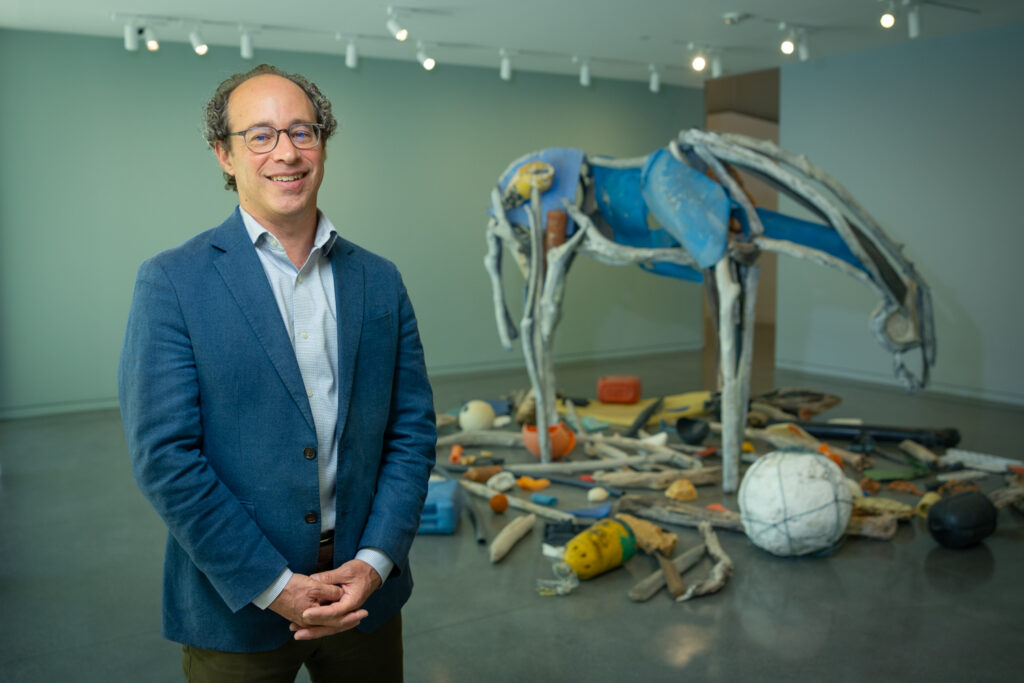 portrait of Jason Linetzky, director, Anderson Collection at Stanford University