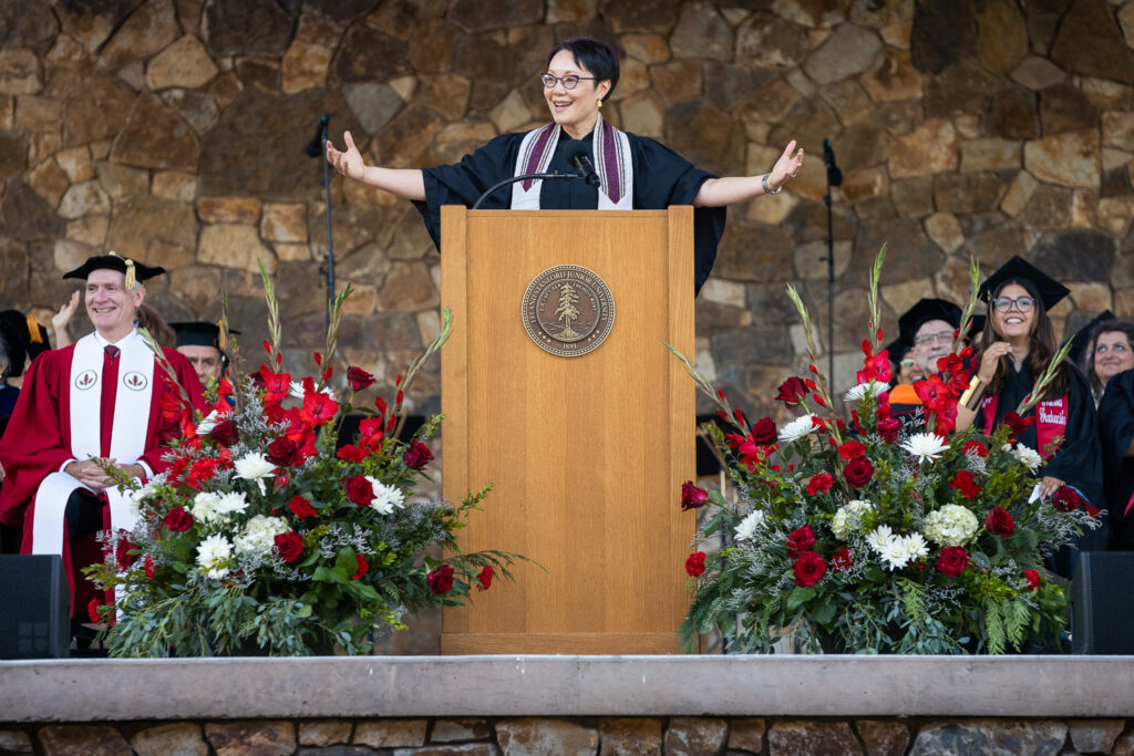 RABBI ANGELA WARNICK BUCHDAHL Senior Rabbi, Central Synagogue, New York City at Baccalaureate 6/17/23