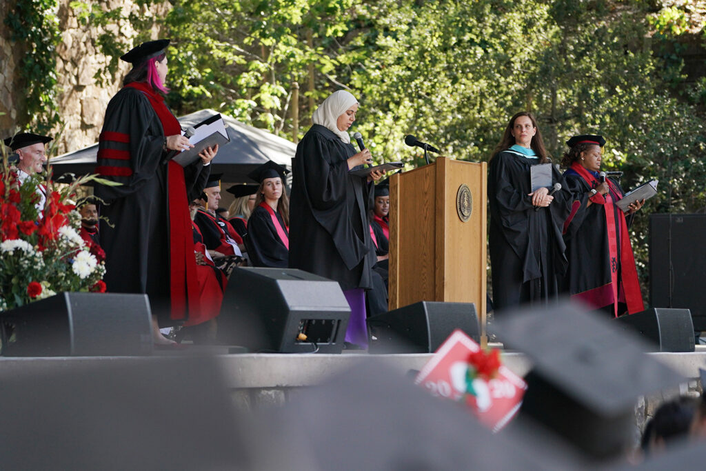 Associate Deans for Religious and Spiritual Life at 2022 Baccalaureate Celebration