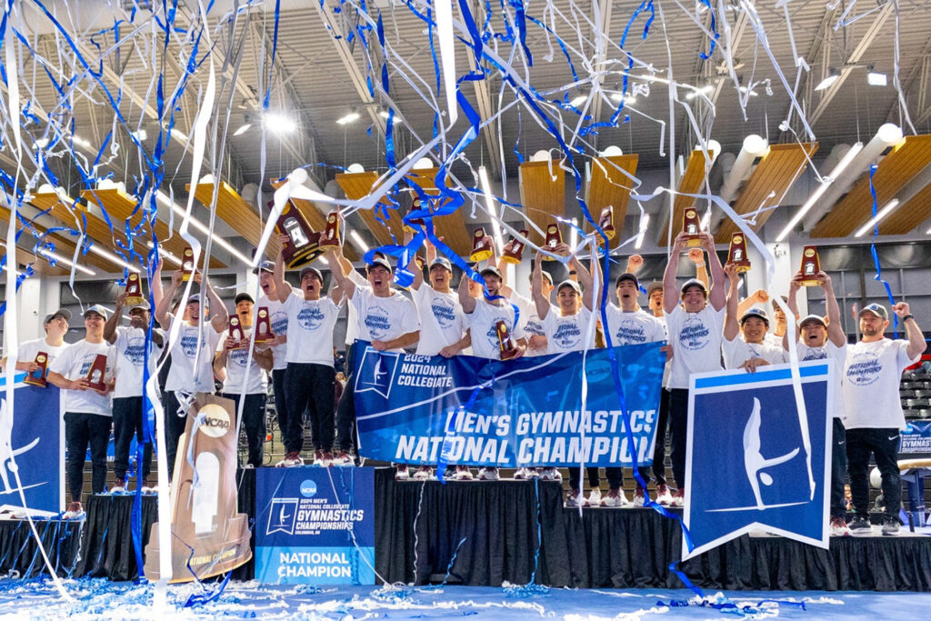 Cardinal Men's Gymnastics NCAA Champs 2024