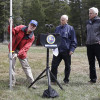 California officials observing lack of snow on Echo Summit on April 1, 2015 / AP Photo/Rich Pedroncelli