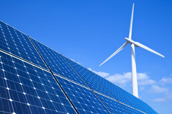 solar and wind power