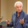 Russell Berman addressing the senate/ Photo: L.A. Cicero