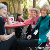 Three alumna meet at Reunion Homecoming. /Photo: L.A. Cicero