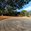 labyrinth at Windhover contemplative center / L.A. Cicero