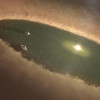 illustration of planet formation