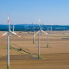 Windmills in a windfarm