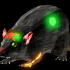 illustration of mouse with blood vessels and tumors glowing