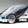 rendering of a futurisic automobile