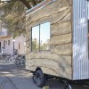 Mobile art studio on wheels