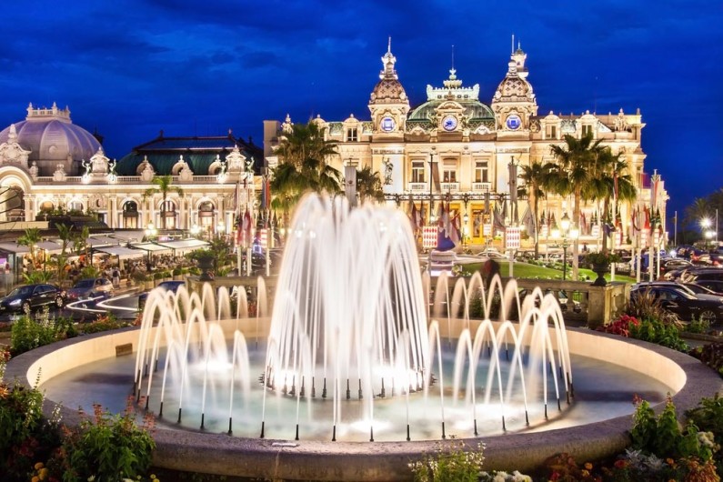 Monte Carlo casino in Monaco.