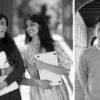 Portraits of Akhila Moturu, Aashna Shroff, and John Kamalu