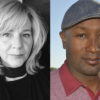 portraits of Lori Jakiela and T. Geronimo Johnson