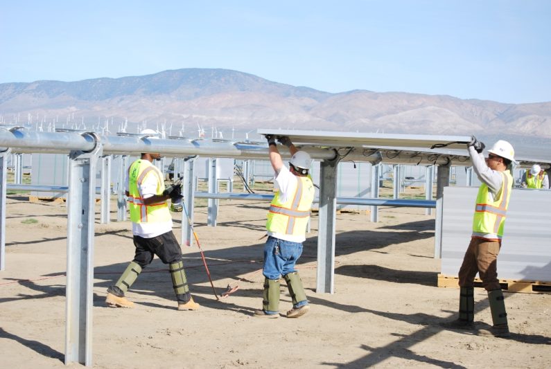 Solar Generating Station in Kern County