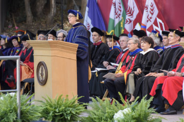 Jane Shaw at podium