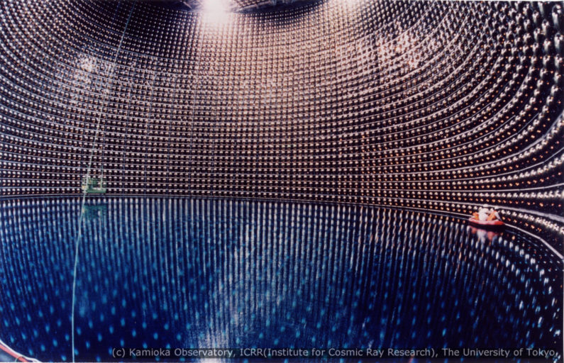 Super-Kamiokande neutrino detector 