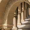 Sandstone columns and arches