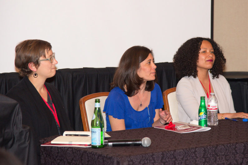 Panel at women of color gathering