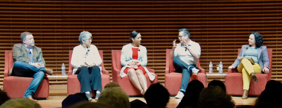 Tim Wise, Shakti Butler, Aimee Allison, Jeff Chang and Marisa Franco.