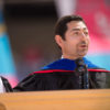 Mariano-Florentino Cuellar speaking at Commencement ceremony