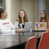 Haley Snyder, Arden Pettit, and Rebecca Mehra