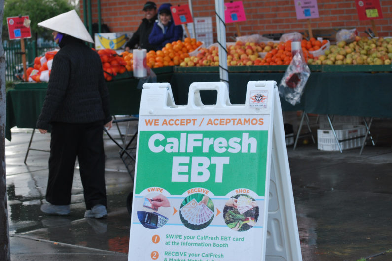 CalFresh sign