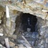 One of three min entrances at the Jumbo Mine gated by the U.S. Park Service.