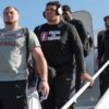 Stanford football team in Sydney, Australia.