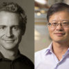 composite photo of Felix Baker and Jerry Yang, new Stanford trustees