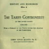 "The Tariff Controversy in the United States, 1789-1833" was the first book published by Stanford University.