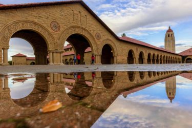 Main quad reflection