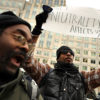 Demonstrators at FCC