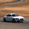 Autonomous car on racetrack