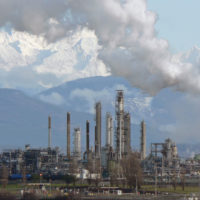 oil refinery in Anacortes, Washington