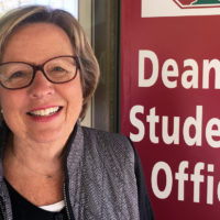 Christine Griffith at the Dean of Students Office