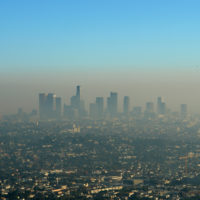 Smoggy Los Angeles