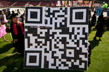 QR code wacky walk