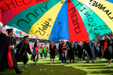 Parachute Wacky Walk